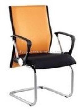 Visitor chair with chrome candilever base AIM414VA