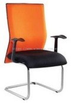 Visitor chair with chrome candilever base AIM614VA