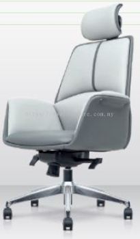 Leuce Executive high back chair with headrest AIM8801PRE