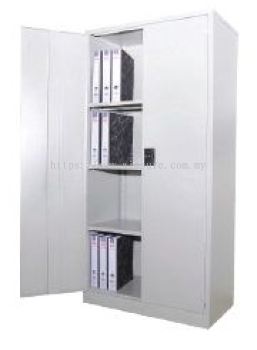 Full height cupboard with 3 adjustable shelves and lock AIM118S