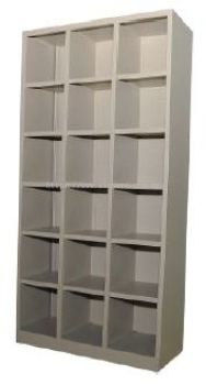 Full height 18 Pigeon Holes steel material