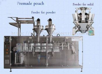 VFFS180-H100 Premade Stand up Pouch/flat Pouch with Zipper Packing Machine