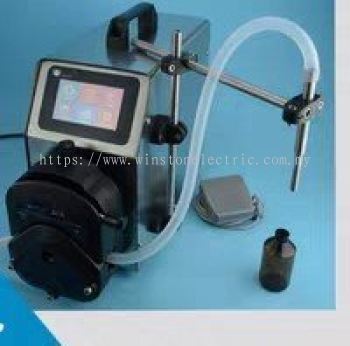 W-700PP-12 0.05-77ml peristaltic pump liquid filling machine 12000ml / min new smart touch control