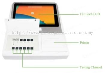 food safety detector rapid test instrument for detecting pesticide residues, food additives, and heavy metal residue