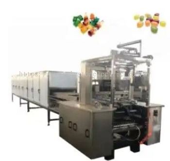 Commercial 100kg/h full-automatic 6g small hard candy making forming machine production line machine with candy mold
