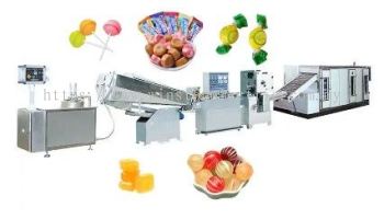 High speed small soft hard candy packing making machine Automatic hard candy forming making machine