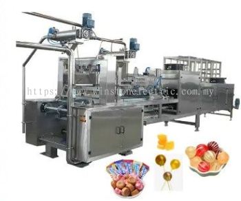 Commercial 100kg/h full-automatic 6g small hard candy making forming machine production line machine with candy mold