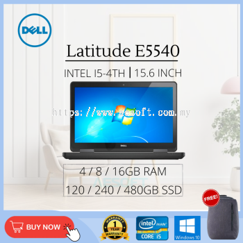 (Refurbished Laptop Grade AAA) Dell Latitude E5540 / 15.6'' / i5-4th 
