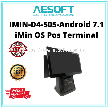 IMIN-D4-505-Android 7.1 iMin OS Pos Terminal - AESOFT TECHNOLOGY (M) SDN. BHD.