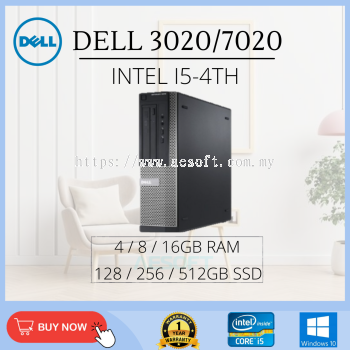 (Refurbished PC Grade AAA) Dell Optiplex 3020/7020 SFF