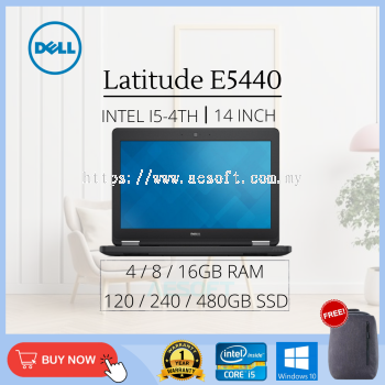 (Refurbished Laptop Grade AAA) Latitude E5440 / 14'' / i5-4th