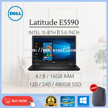 (Refurbished Laptop Grade AAA) Latitude E5590 / 15.6'' / i5-8th