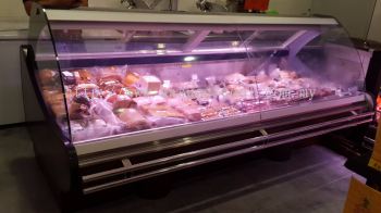 Serve over Deli case