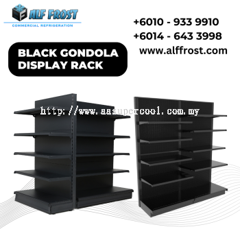 Black Gondola Display Rack