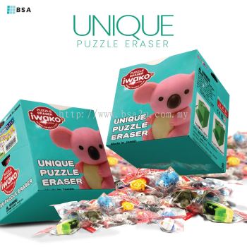 Unique Cuttie & Kiddie Eraser Treasure Box (60 Pcs)