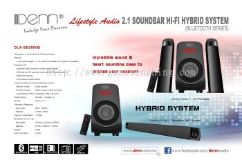2.1 Soundbar Hi-Fi Hybrid System