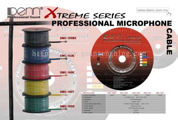 Professional Microphone Cable - DMC Series (Roll)