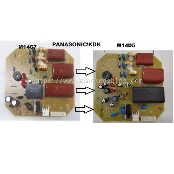 KDK / PANASONIC Ceiling Fan Pcb Board( Original )Spare Part for M14C5 M14C7 M14C8