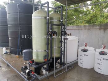 2.5 m3/hr  RO for well water treatment