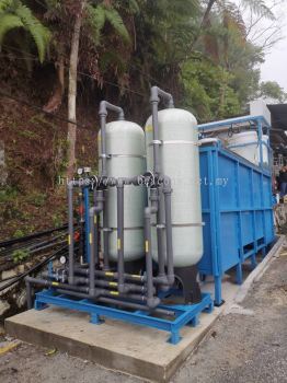 River water treatment - clarifier