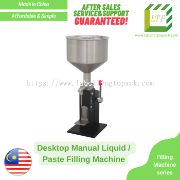 Desktop Manual Liquid Filling Machine 