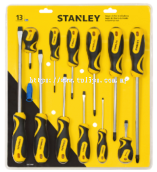 13pcs Cushion Grip Screwdriver Set