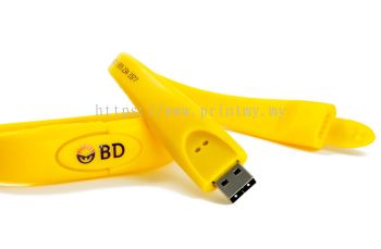 USB flash drive wristband wristii 2 pin