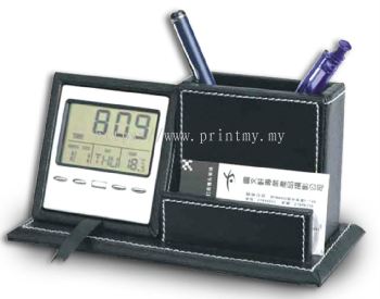 Pen Holder with clock PUDT108