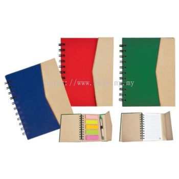 Eco Notebook with Pen ENB 8120