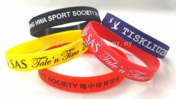 Budget Silicone Wristband for event 