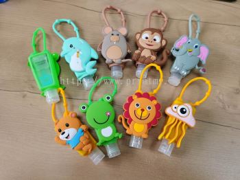 Hand Sanitizer Cute PVC holder with 30ml bottle