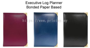 Executive Log Planner Bonded Paper Based