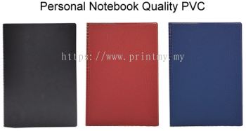 Personal Notebook Quality PVC 21