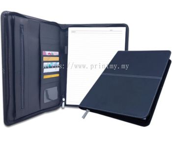 A4 Seminar Folder with Zip BW05A4SFZ