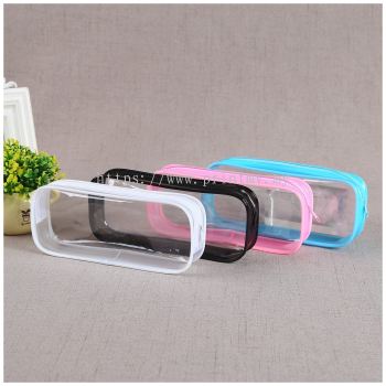 Pencil case PVC transparent 0.7mm thickness