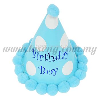 20cm Hat Birthday Boy (HAT-BB)
