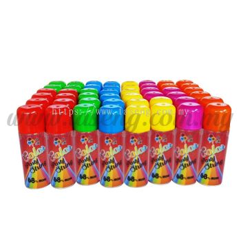 Party String Color Spray -1Box *48pcs (P-ST-CLR-48)