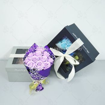 11pcs Soap Flower -Pale Purple (FW-1107)