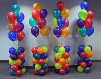 12 inch Crystal Balloon Assorted Color 12pcs(B-CM12)