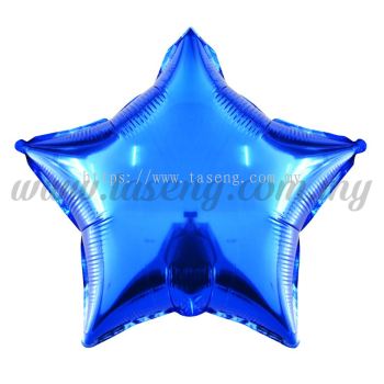 Foil Balloon Star -Blue (FB-18-STB)