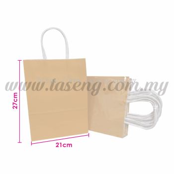 Paper Bag - Brown *10pcs (RPB-P2L-BR)