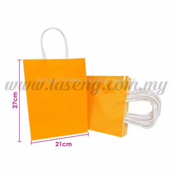 Paper Bag - Orange *10pcs (RPB-P2L-OR)