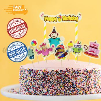 DIDI & Friends Cake Toppers (DF-CT-01)