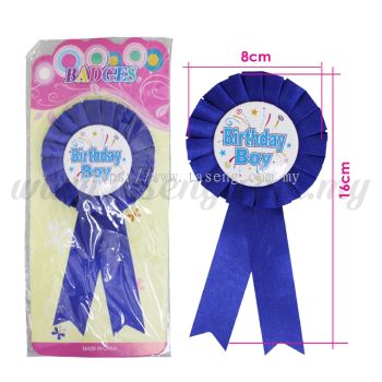 Badges Birthday Boy - Blue (DU-BAD-BB)