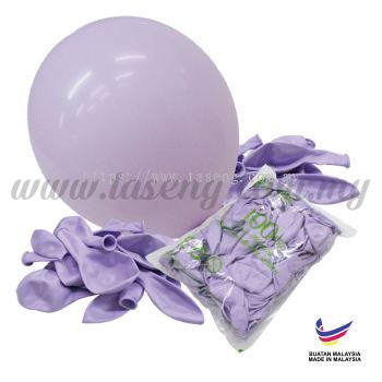 12inch Macaron Balloons - Purple 100pcs (B-MC12-960)