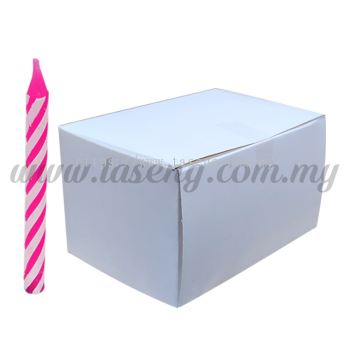 Pink Birthday Candle (Small) 1box *288pcs+- (CDL-L01-288)
