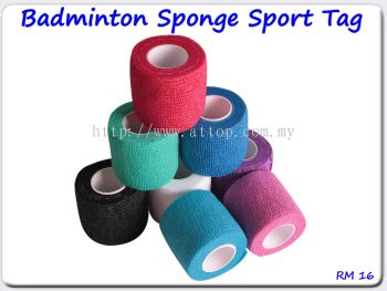 Badminton Sponge Sport Tag
