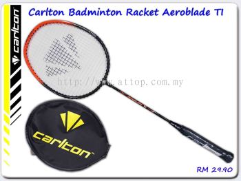 Carlton Badminton Racket Aeroblade TI Grey