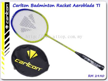 Carlton Badminton Racket Aeroblade TI Yellow