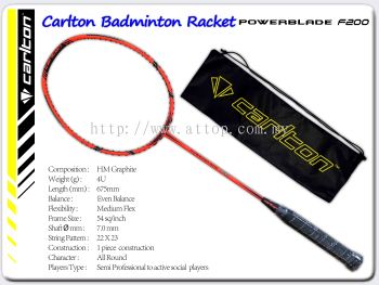 Carlton Badminton Racket Powerblade F200